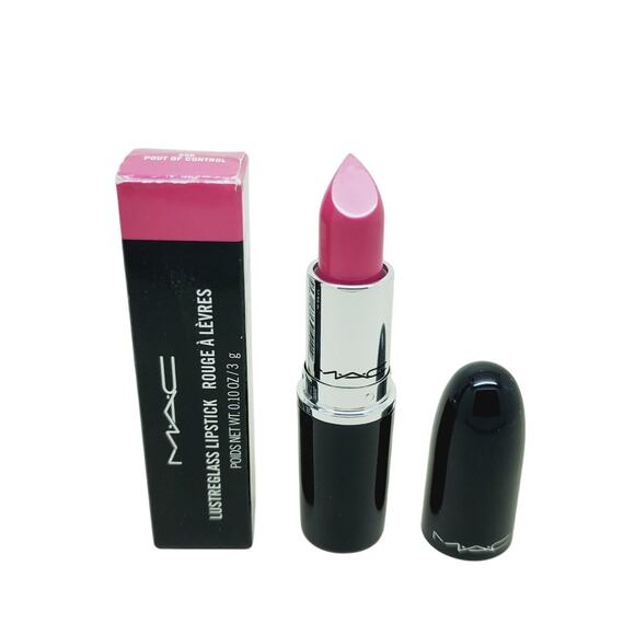 MAC Lustreglass Lipstick 556 Pout Of Control - Picture 1 of 3